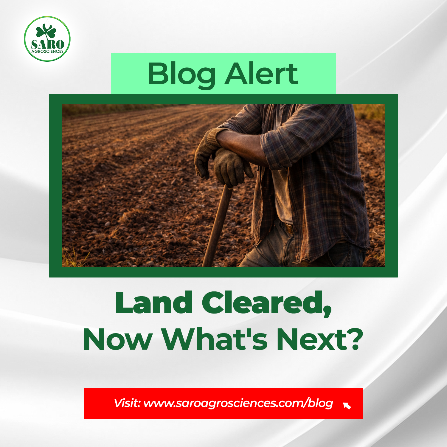 Land Cleared. Now What next? 5 Steps to Prepare Your Soil for Planting